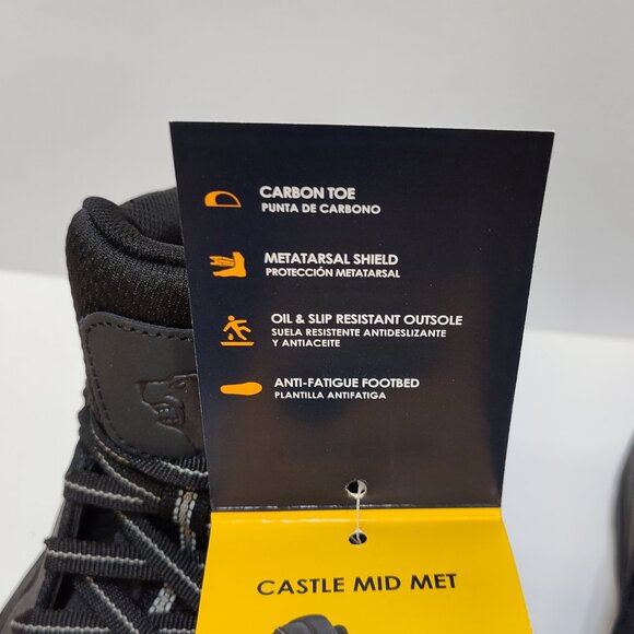 Herman Survivors Castle Carbon Safety Toe Men's 11 Work Shoes ASTM F2413-18 NIB - Picture 13 of 14